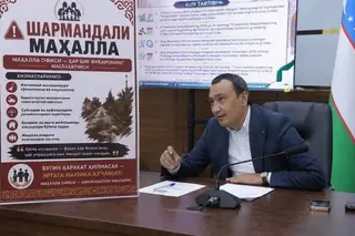 Хоким Чиназского района признал свою инициативу «позорных» баннеров