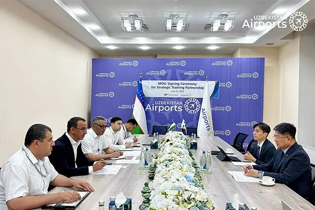 “Uzbekistan Airports” вa Incheon International Airport Corporation кадрлар тайёрлашда ҳамкорлик қилишга келишиб олди