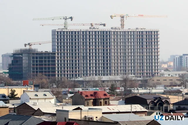 O‘zbekistonda qurilish ishlari hajmi 2025 yilning birinchi yarmida 137 trln so‘mdan oshdi