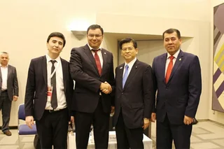 Chairman of State Tourism Committee meets with Minister of Land, Infrastructure, Transport and Tourism of Japan