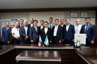 «Узбекгидроэнерго» и Kumsung обсудили развитие микроГЭС
