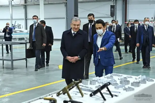 New venture and construction projects presented to Uzbek President