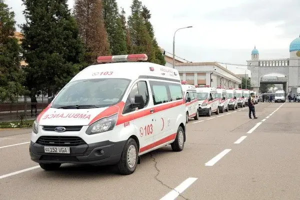Victims of an accident that occurred in Zhambul region were brought to Uzbekistan