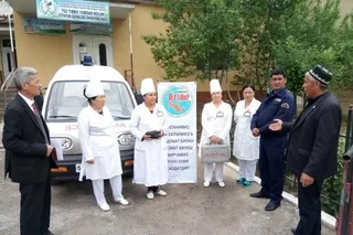 O‘zLiDeP депутати кўмагида Янгиқўрғонда тез тиббий ёрдам шахобчаси қурилди