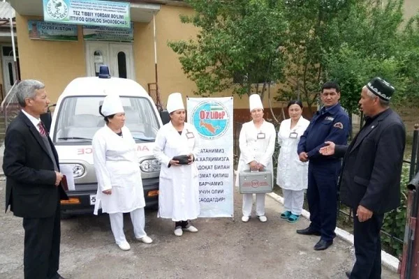 O‘zLiDeP депутати кўмагида Янгиқўрғонда тез тиббий ёрдам шахобчаси қурилди