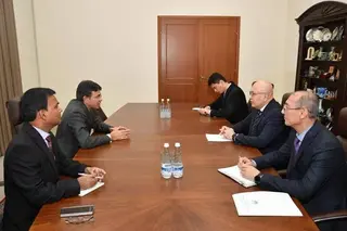 Uzbek Foreign Ministry hosts a meeting with the Ambassador of India to Uzbekistan