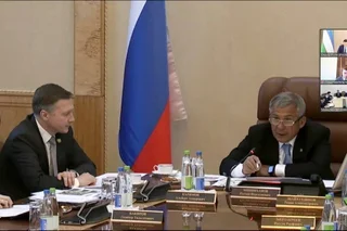 Обсужден ход инвестиционного сотрудничества с партнерами из Татарстана