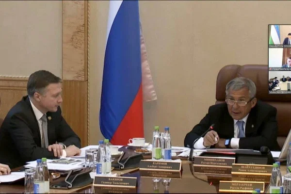 Обсужден ход инвестиционного сотрудничества с партнерами из Татарстана