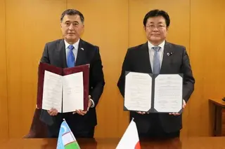 Uzbekistan and Japan sign a memorandum of cooperation in the field of environmental protection