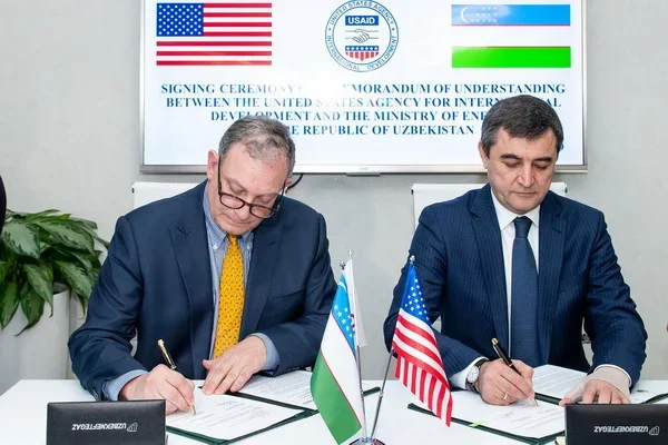 Минэнерго Узбекистана и USAID подписали меморандум о взаимопонимании
