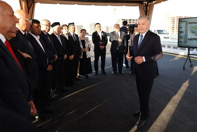 Uzbekistan Builds 310 Billion Soum Bridge in Samarkand