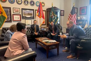 The head of the Senate of Uzbekistan holds a meeting with the co-chairs of the “Uzbekistan Caucus”