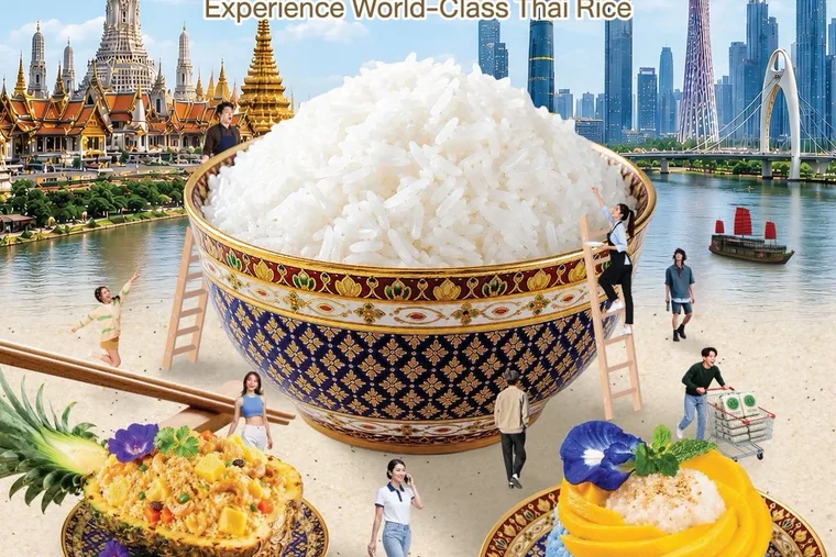 DFT and OSMEP Invite Guangzhou Consumers to Discover Premium Thai Rice at "Thai Rice Roadshow"