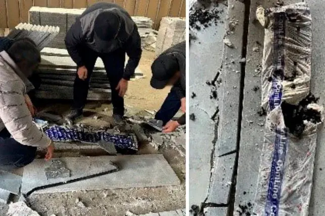 В Самаркандской области изъяли более 37 кг опия, скрытого в мраморных плитах