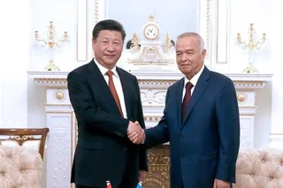 Ислом Каримов ва Си Цзиньпин Тошкентда музокаралар ўтказишди