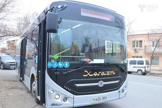 O‘rganchda aholiga yangi avtobuslar xizmat ko‘rsata boshladi