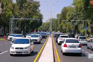 В Ташкенте изменили движение на перекрёстке Мустакиллик