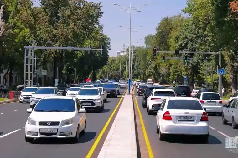 В Ташкенте изменили движение на перекрёстке Мустакиллик