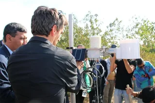Four weather stations are set up to help farmers in Tashkent region