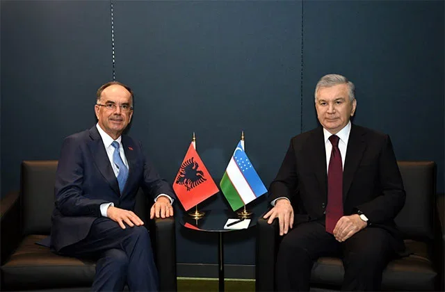 O‘zbekiston va Albaniya yetakchilari ikki tomonlama hamkorlikni kengaytirish masalalarini muhokama qildilar