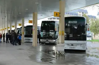 Tashkent temporarily cancels all intercity bus routes