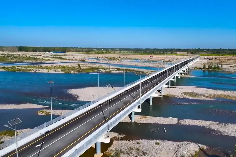 New Bridge over Naryn Connects Three Districts to Namangan