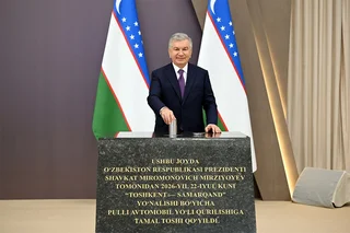 Uzbekistan Starts Construction of Tashkent-Samarkand Highway