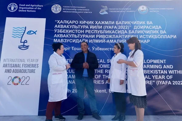 FAO marked the International Year of Artisanal Fisheries and Aquaculture in Uzbekistan