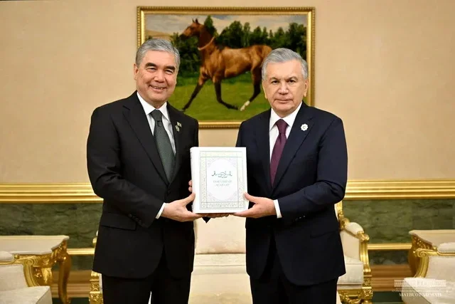 O‘zbekiston va Turkmaniston yetakchilari keng qamrovli hamkorlikni yanada mustahkamlashga intilish qat’iyligini tasdiqladilar