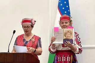 Презентация книги «Судьбы женщин - судьба единой Беларуси» состоялась в Ташкенте