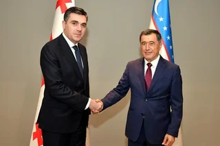 Uzbek, Georgian FMs discuss development of bilateral ties