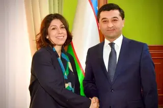 Uzbek Foreign Ministry hosts a meeting with the head of the UNESCO Office in Uzbekistan