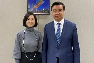 A meeting was held with the Commissioner for Tourism of Hong Kong