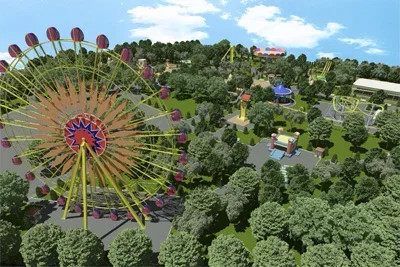 Entertainment Park Lokomotiv opens in Tashkent