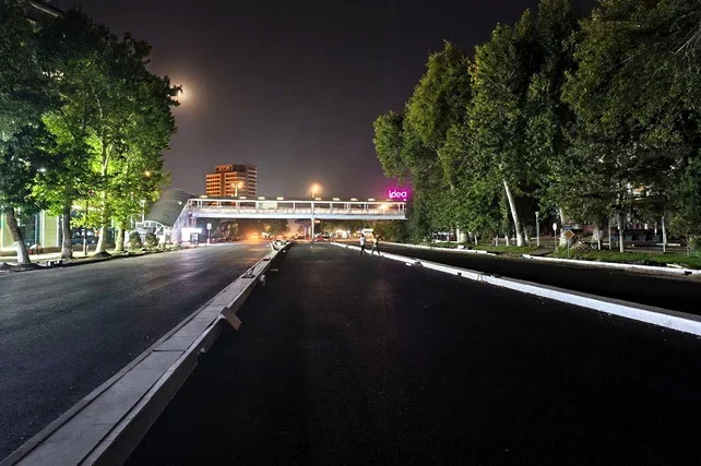 Toshkentda Shota Rustaveli ko‘chasida markaziy avtobus yo‘lagi joriy etiladi