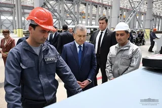 В свободной экономической зоне «Каракуль» запущен первый завод