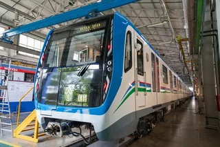 «Метровагонмаш» планирует поставить в Узбекистан ещё 60 вагонов метро