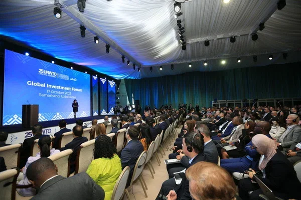 A Global Investment Forum is being held in Samarkand