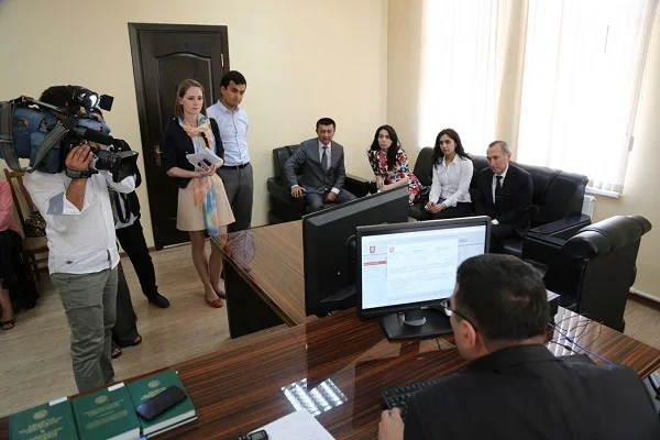 Media Tour to Zangiata Inter-District Civil Court