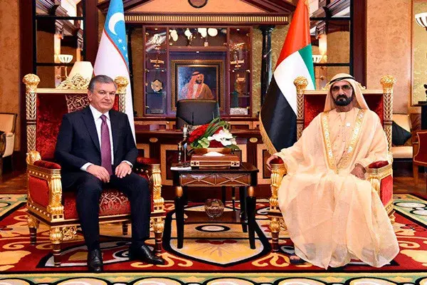 Shavkat Mirziyoyev met with Vice President, Prime Minister of the UAE