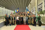 Сборную Узбекистана встретили после триумфа на ЧА по боксу