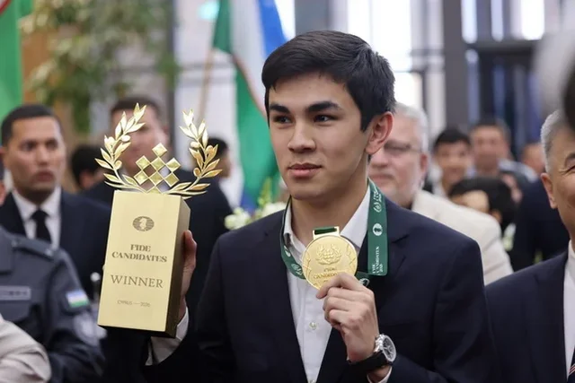 Жавохир Синдаров номинирован на две премии FIDE Excellence Awards