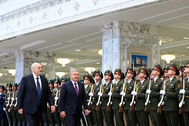 Ўзбекистон Президентини расмий кутиб олиш маросими бўлиб ўтди