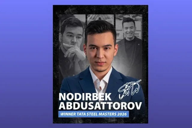 Нодирбек Абдусатторов стал чемпионом престижного турнира Tata Steel Chess