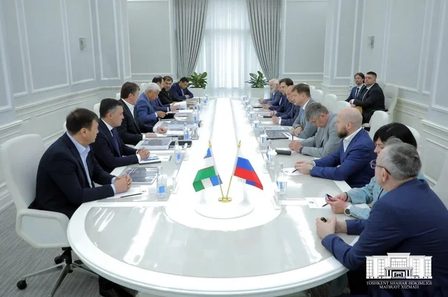 Хоким Ташкента и вице-губернатор Санкт-Петербурга обсудили создание «Петербургского квартала»