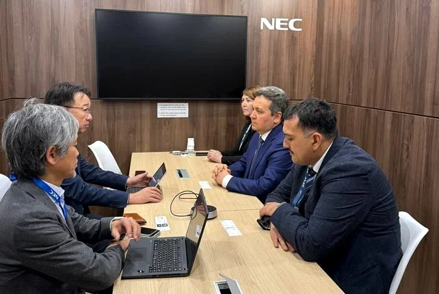«NEC» корпорацияси вице-президенти билан телекоммуникация йўналишида истиқболли лойиҳалар муҳокама қилинди