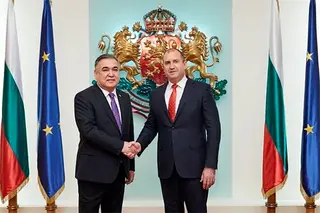 Ambassador of Uzbekistan presents his credentials to the President of Bulgaria