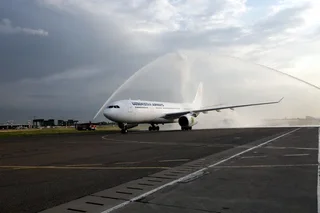 Uzbekistan Airways встречает второй самолет Airbus 330