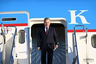 Prezidentimiz Samarqandga keldi