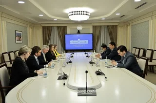 Встреча с делегацией Международного фонда избирательных систем